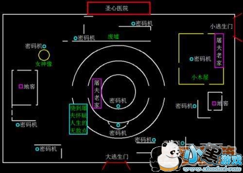 第五人格地图俯视图攻略_第五人格地图平面图大全