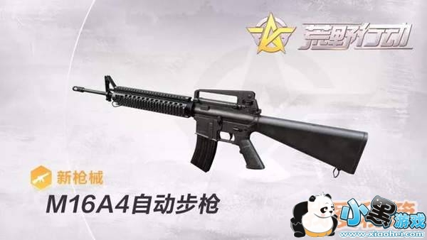 荒野行动闪电激斗模式M16A4自动步枪属性使用攻略