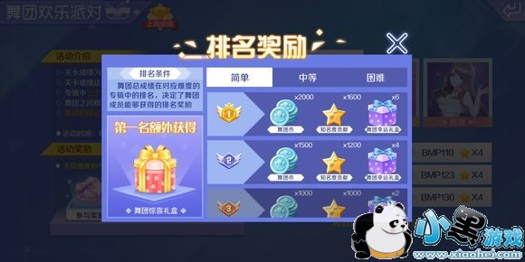 QQ炫舞手游舞团欢乐派对为什么没有奖励?