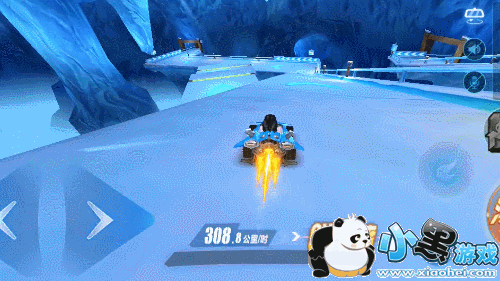 QQ飞车手游极地冰镇有哪些近道_近道盘点