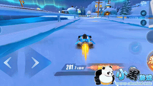 QQ飞车手游极地冰镇有哪些近道_近道盘点