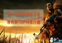 2017��A����Ϸ��˾����TOP10�����߻����ӯ����