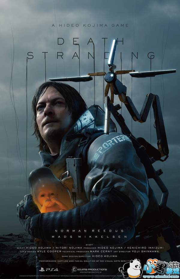 TGA:《死亡搁浅》新视觉图放出 “弩哥”怀抱小婴儿