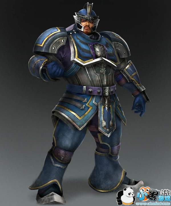 《真三国无双8》曹仁人设曝光 一身重铠的威猛大汉!