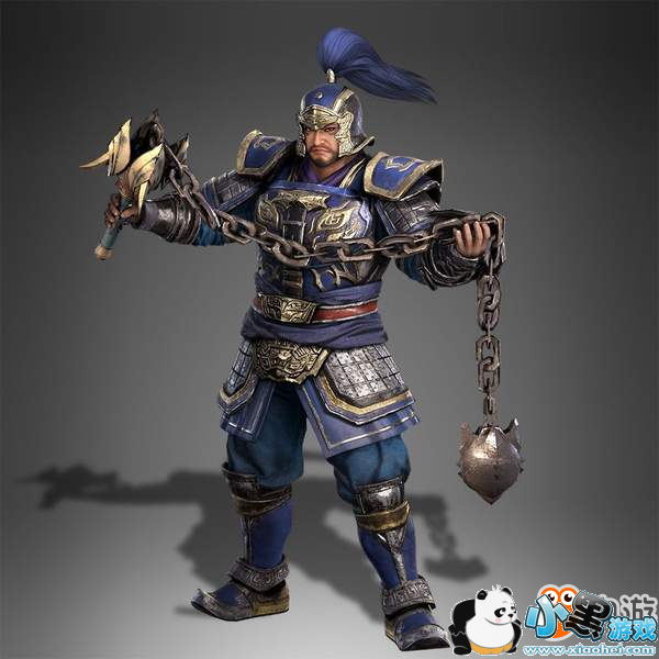 《真三国无双8》曹仁人设曝光 一身重铠的威猛大汉!