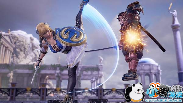 《灵魂能力6》海量新截图放出 索菲蒂亚VS御剑平四郎