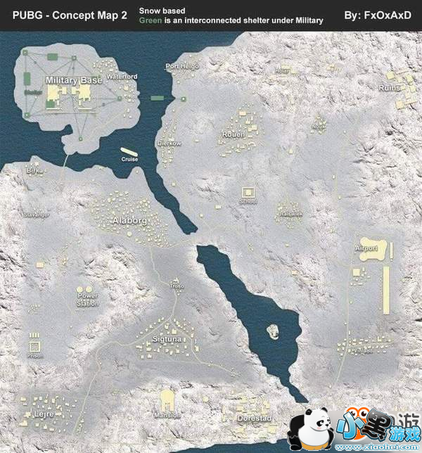 《绝地求生》雪地地图细节曝光!网友:吉利服改企鹅服