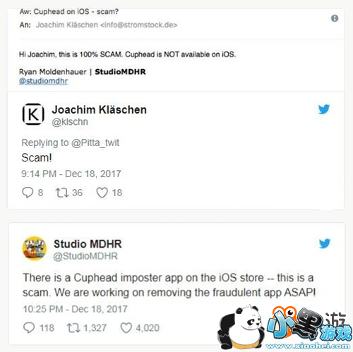 茶杯头手游上线当天就下架?其实是个骗局