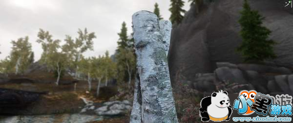 玩家自制《上古卷轴》新MOD 照片建模,树墩子超逼真 玩家自制《上古卷轴》新MOD 照片建模,树墩子超逼真