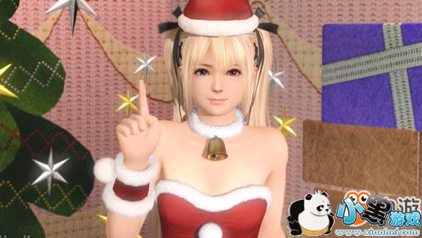 各大游戏厂商庆圣诞 《死或生》小姐姐抹胸短裙好妖娆