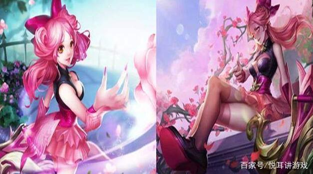 王者荣耀:5款新旧皮肤的差异变化,周瑜蓝发,看到最后瞬间泪崩