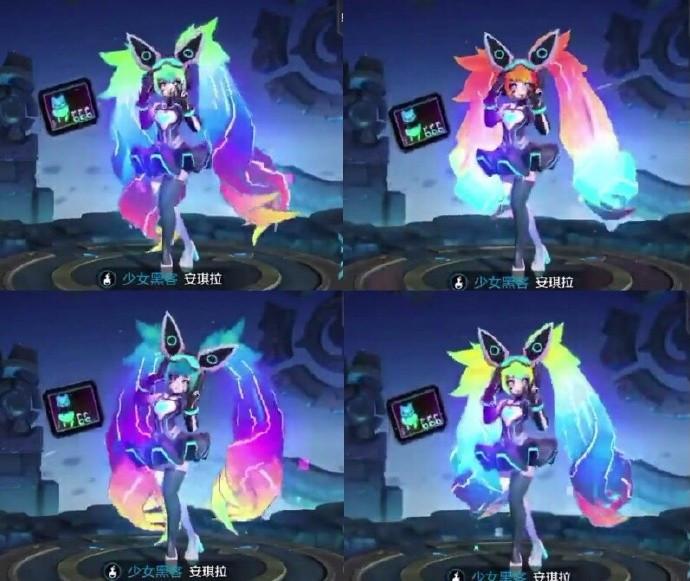 游戏热点丨王者荣耀将出4款新皮肤?安琪拉少女黑客、雅典娜冰冠女神等