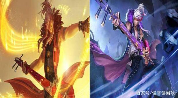 王者荣耀:5款新旧皮肤的差异变化,周瑜蓝发,看到最后瞬间泪崩