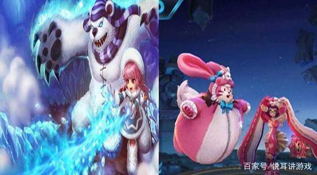 王者荣耀:5款新旧皮肤的差异变化,周瑜蓝发,看到最后瞬间泪崩