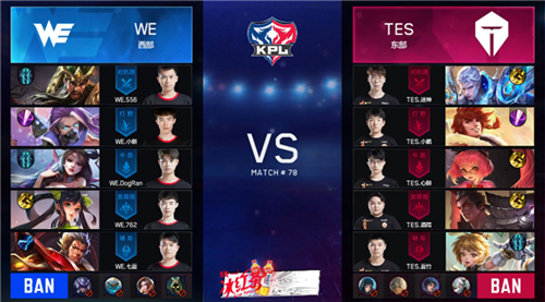 WE��Ե2019��KPL�＾������ TES1-3����WE